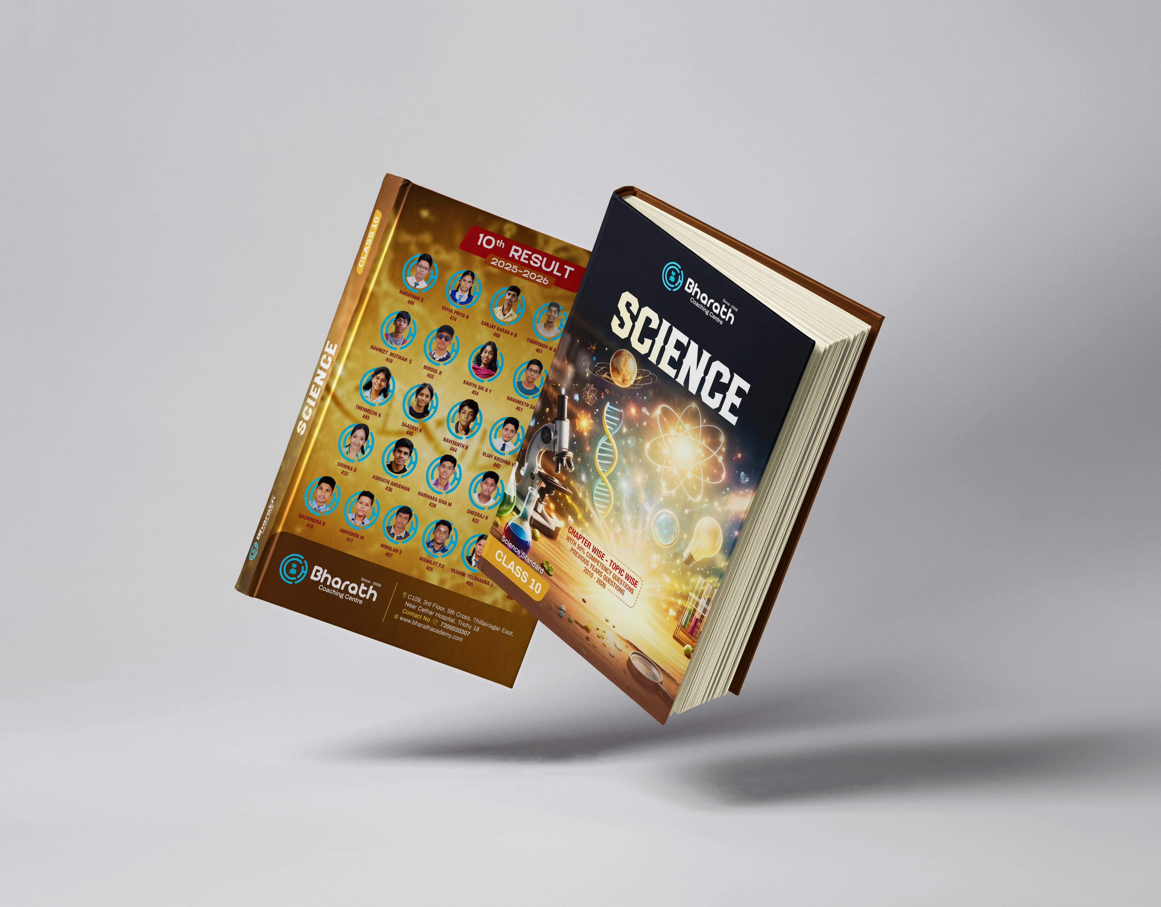 Science Book Back